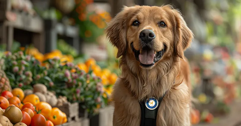 Can You Bring a Dog to the Farmers Market?