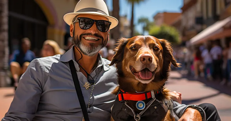 Can a Service Dog Ride in a Stroller?